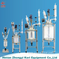 CE Certificated laboratory jacketed glass reactor